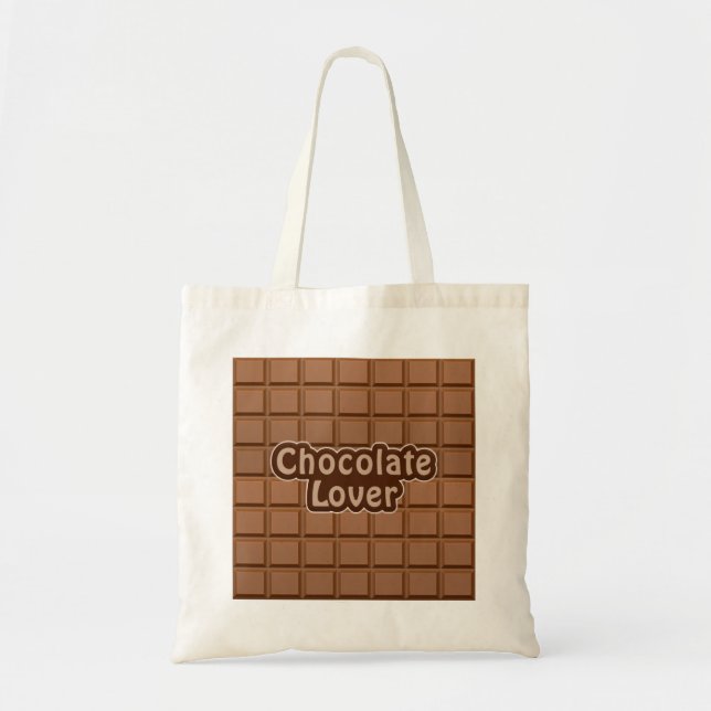 Chocolate Lover bag - choose style & colour (Front)