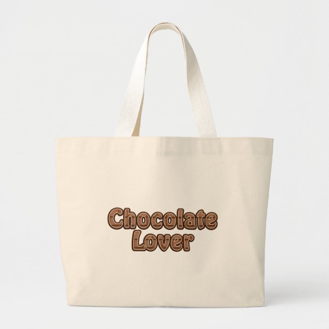 Chocolate Lover bag - choose style & colour (Front)