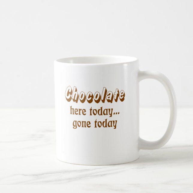 Chocolate Lover Coffee Mug (Right)