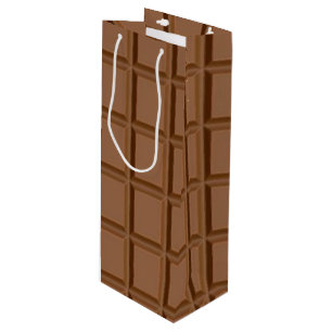 Chocolate lover delight wine gift bag