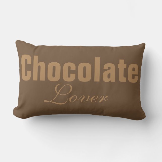 Chocolate lover lumbar cushion (Front)