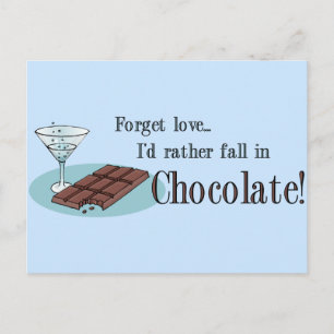 Chocolate Lover Postcard