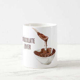 Chocolate Lover Spoon Bowl Coffee Mug