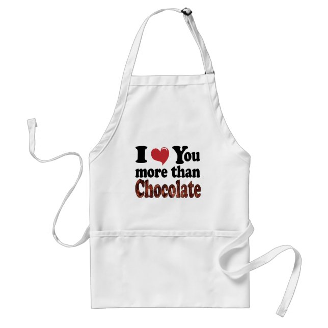 Chocolate Lover Standard Apron (Front)