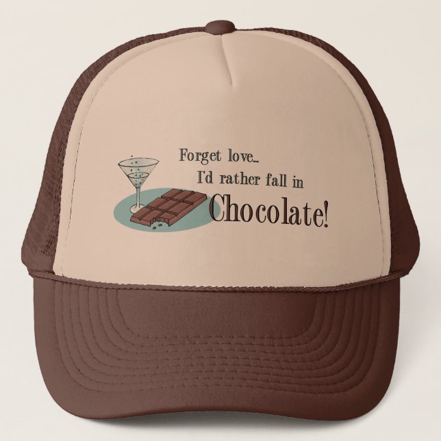 Chocolate Lover Trucker Hat (Front)