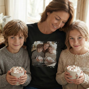 Chocolate Lovers Established Photo T-Shirt