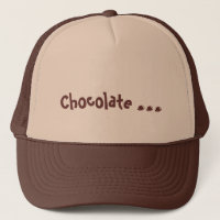 Chocolate lovers hat with chocolate candy
