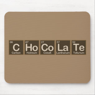 Chocolate Made of Elements Mouse Pad
