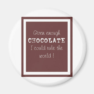 chocolate magnet