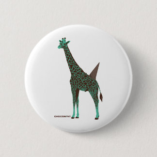 Chocolate Mandarin 6 Cm Round Badge