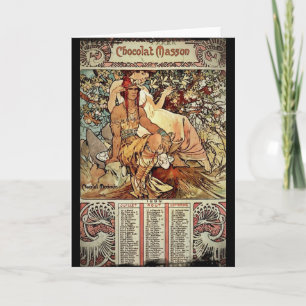 Chocolate Masson 1897 Holiday Card