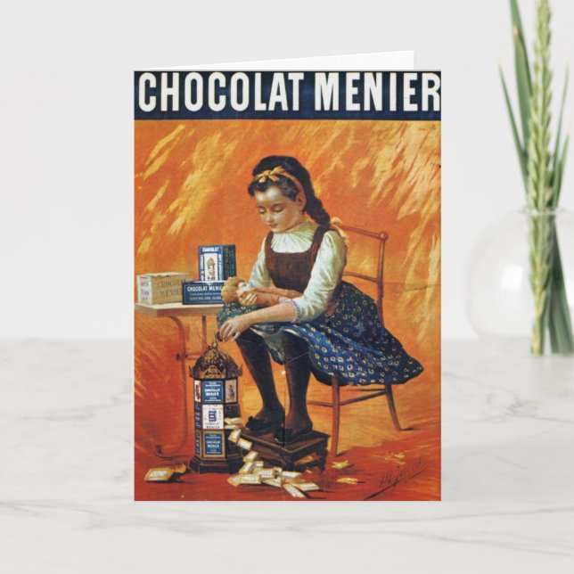 Chocolate Menier Card (Front)