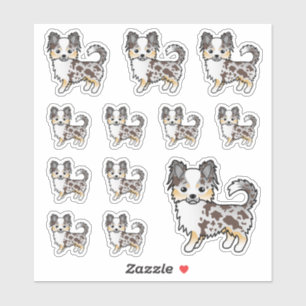 Chocolate Merle Long Coat Chihuahua Cute Dogs