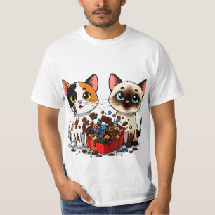 Chocolate Mess Cats T-Shirt