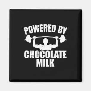 Chocolate Milk Gym Fitness Workout Bodybuilding  Magnet
