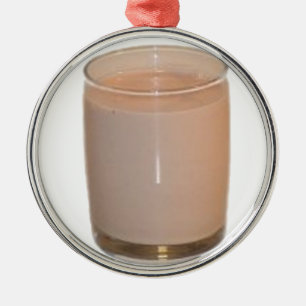 Chocolate Milk Metal Tree Decoration