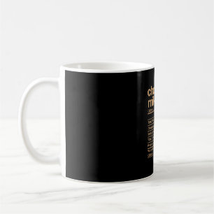 Chocolate Milk Nutrition Facts Funny Thanksgiving Coffee Mug