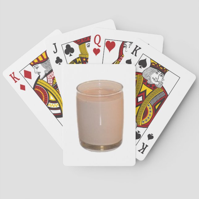 Chocolate Milk Playing Cards (Back)
