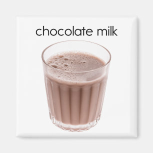 Chocolate Milk Refrigerator Magnet