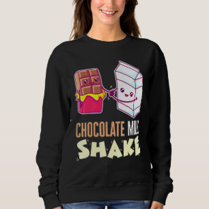 Chocolate Milk Shake Milkshake Dessert Sweet Tooth Sweatshirt