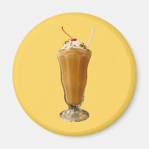 Chocolate Milkshake Magnet