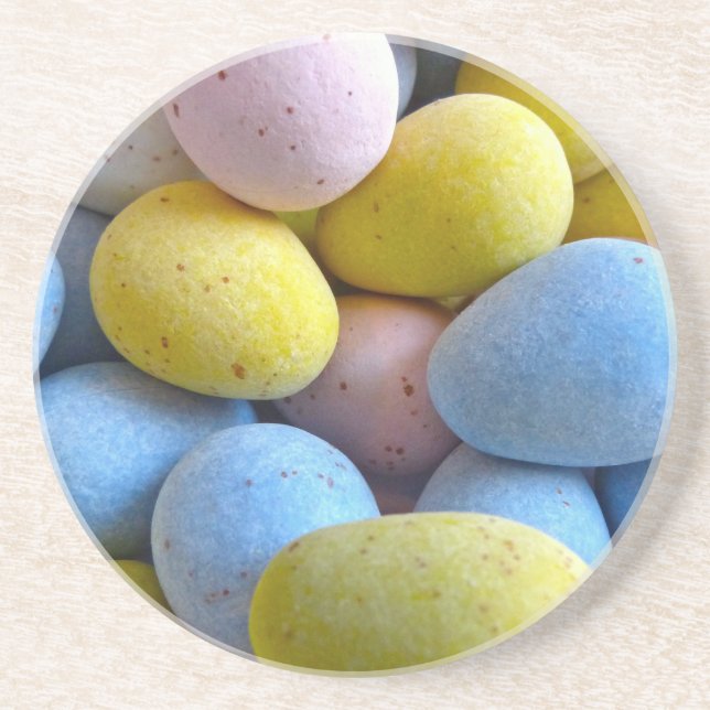 Chocolate Mini Eggs Coaster (Front)