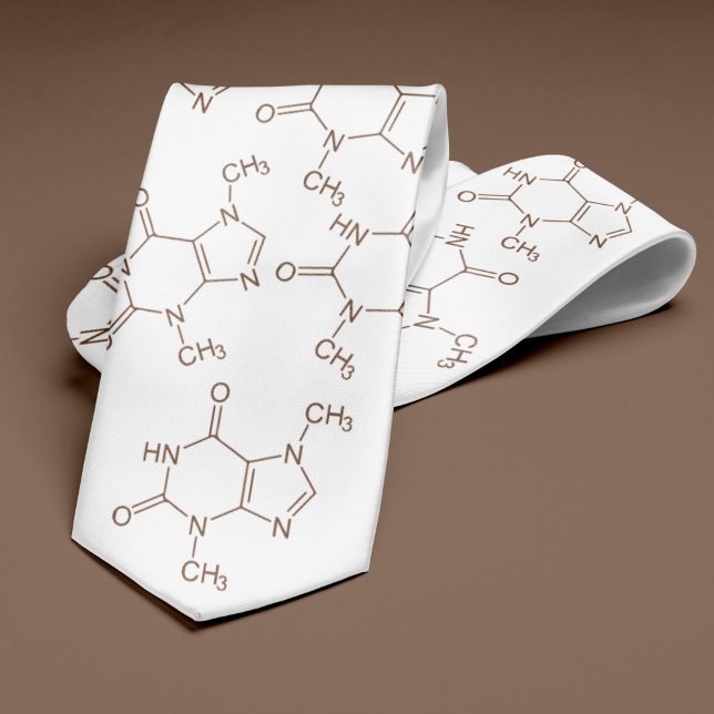 Chocolate Molecule Chemistry Lovers Tie (Creator Uploaded)