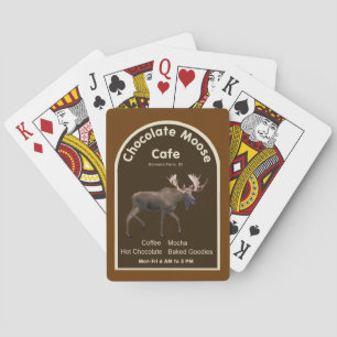 Chocolate Moose Cafe Playing Cards
