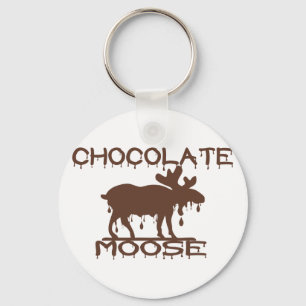Chocolate Moose Key Ring