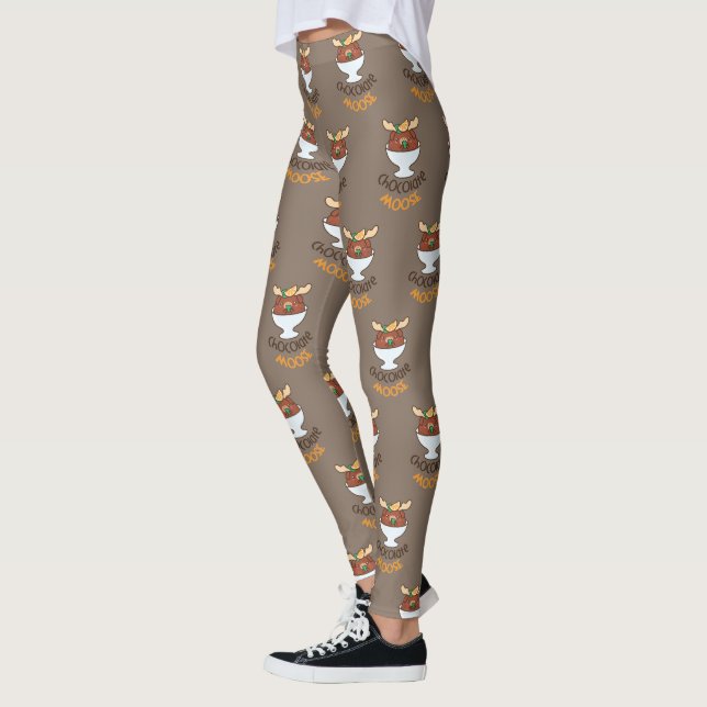 Chocolate Moose Leggings (Left)