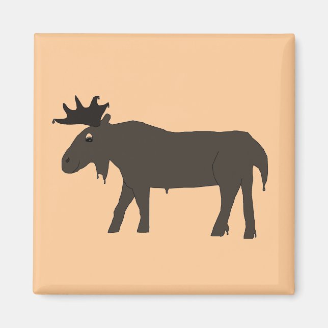 Chocolate Moose magnet (Front)
