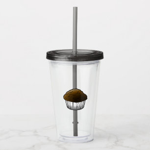 Chocolate Muffin Acrylic Tumbler