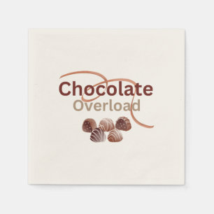 Chocolate Overload Party Napkins