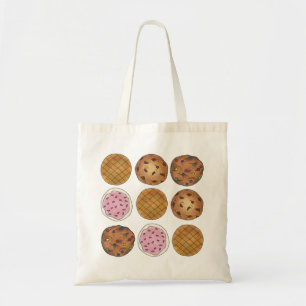 Chocolate Peanut Sugar Cookie Cookies Baking Tote