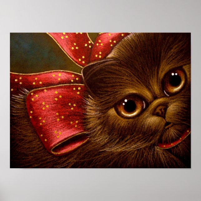 CHOCOLATE PERSIAN CAT POSTER (Front)