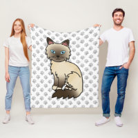 Chocolate Point Birman / Ragdoll Cute Cat & Paws
