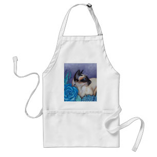 Chocolate Point Siamese  Cat Standard Apron