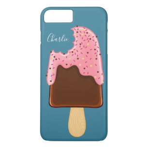 Chocolate Popsicle custom name phone cases