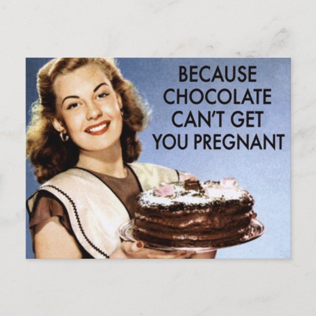 Chocolate Postcard (Front)