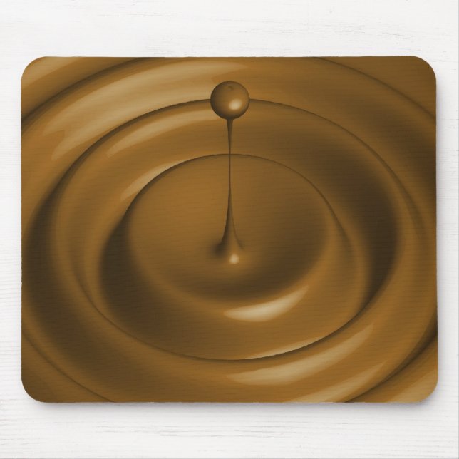 Chocolate Pudding Theme Mouse Pad (Front)