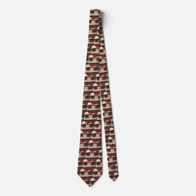 Chocolate Raspberry Cheesecake Tie (Front)