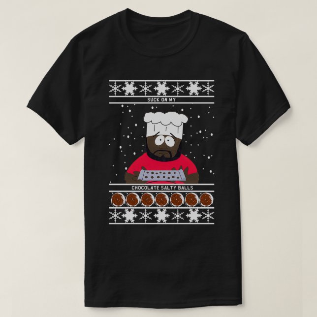 Chocolate Salty Balls  T-Shirt (Design Front)