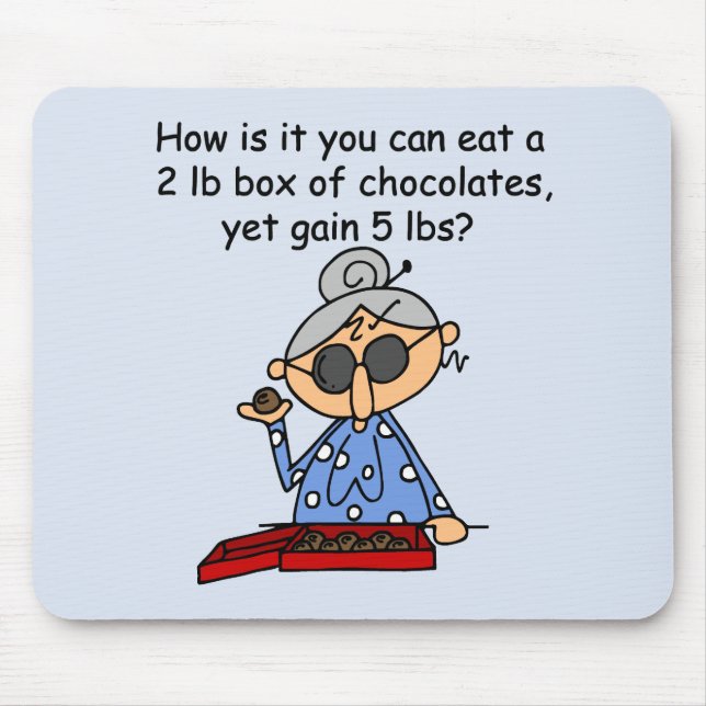 Chocolate Sense Mouse Pad (Front)