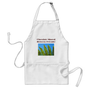 Chocolate Shared between Friends! apron nature