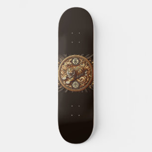 Chocolate Silk Tiger Skateboard