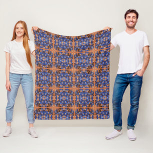 Chocolate Sky Fleece Blanket