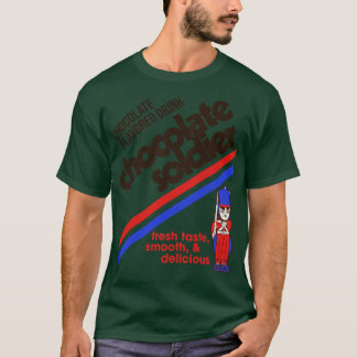 Chocolate Soldier 80s Can Label T-Shirt
