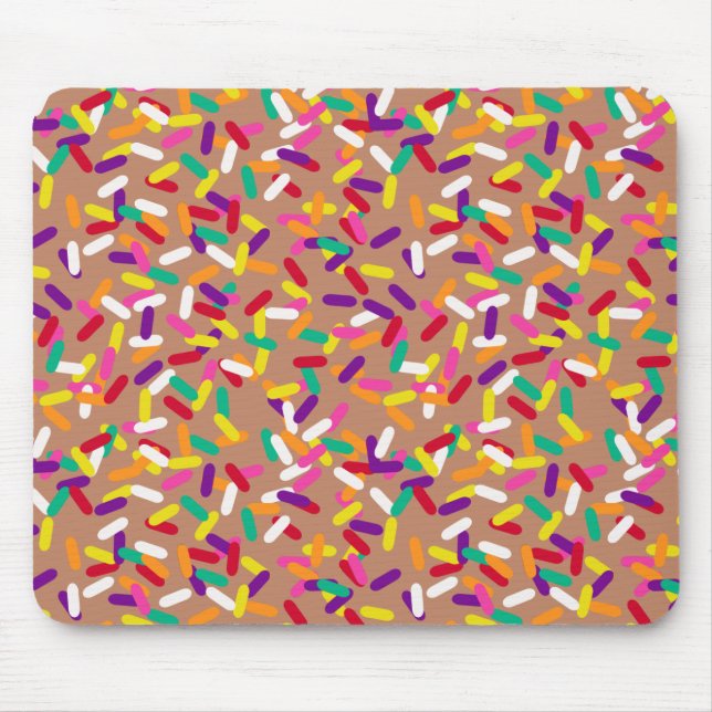 Chocolate Sprinkles Mouse Pad (Front)