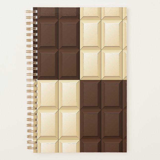 Chocolate Square Delight Planner (Front)