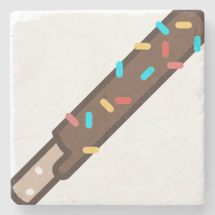 chocolate stone coaster